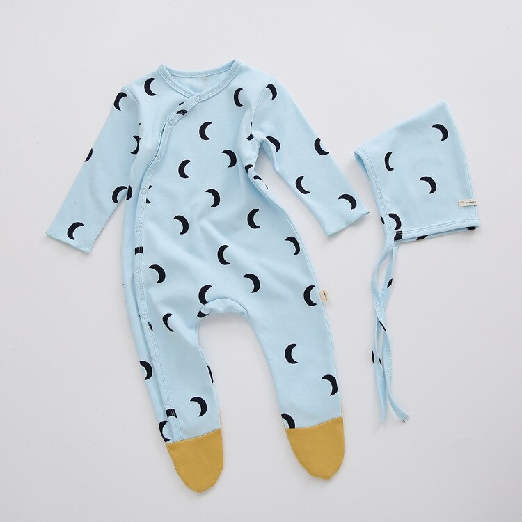 Printed Sleep Suit with Contrast Feet