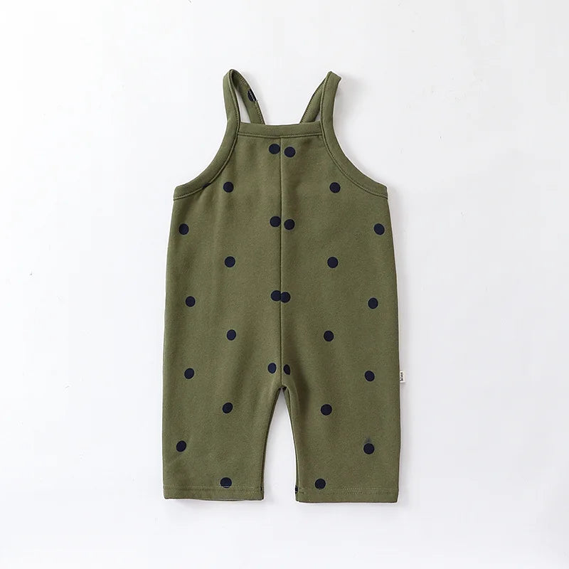 Kids Long Jersey Overalls