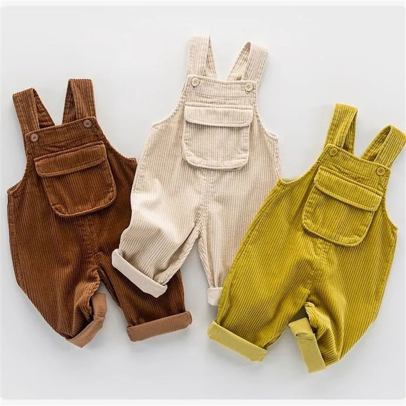 Corduroy Retro Overalls