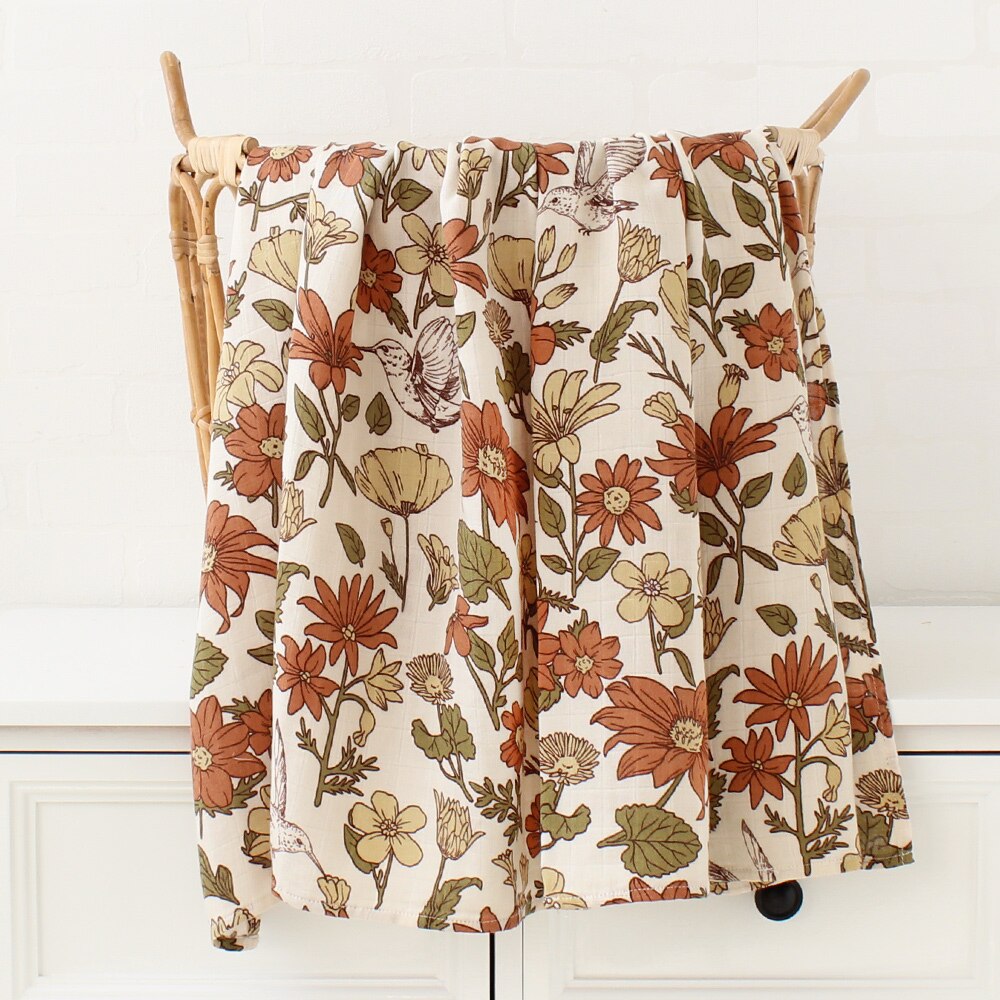 Boho Printed Swaddle Blankets