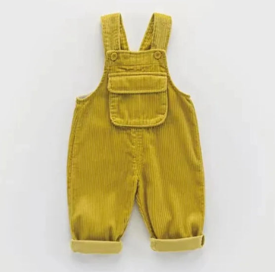 Corduroy Retro Overalls