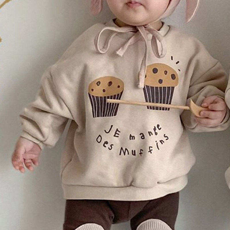 Je Mange Des Muffins Sweatshirt