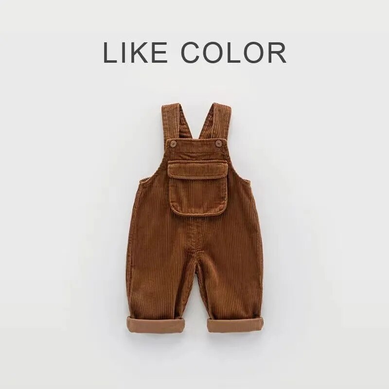 Corduroy Retro Overalls