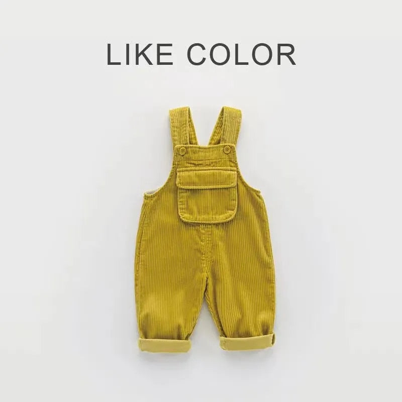 Corduroy Retro Overalls