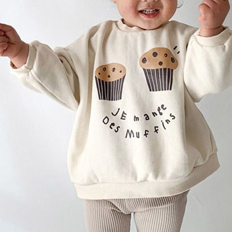 Je Mange Des Muffins Sweatshirt