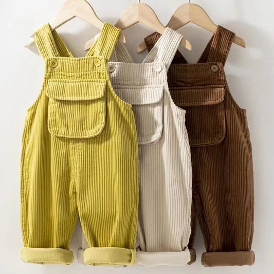 Corduroy Retro Overalls